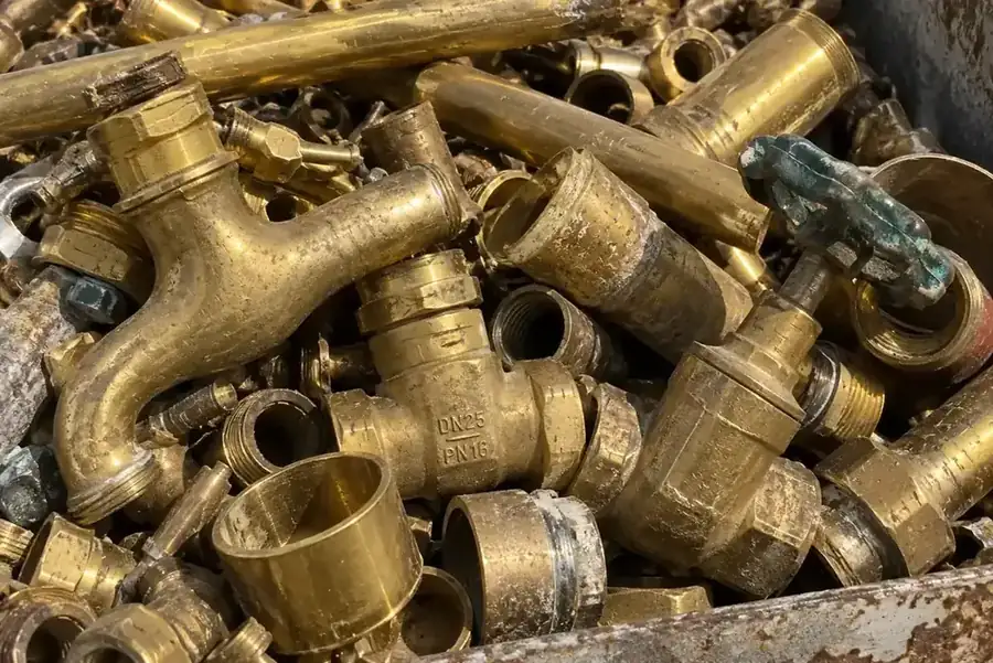 Messing und Rotguss aus Armaturen – Bewertung beim Metallankauf
